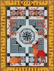 Achterkant Quiltnieuws 134 , december 2017