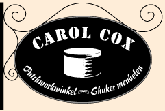 Carol Cox uithangbord