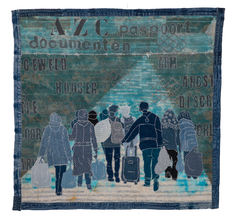 Henriët Bovenkerk met een prijs voor kleurgebruik en compositie