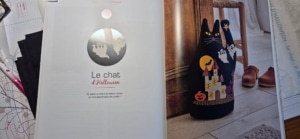 Chat d'Halloween, Quilt Country winter 2025 magazine