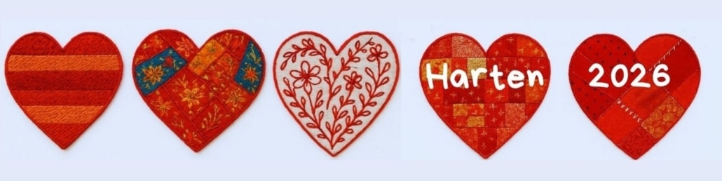 Logo harten quilt nw