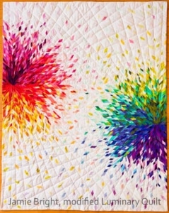 Jamie Bright, Craft a Dream, Modified Luminary Quilt